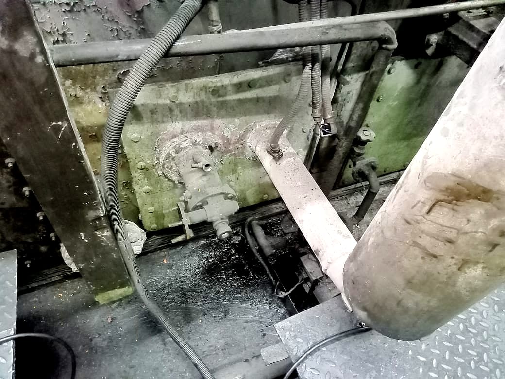 Oil heating equipment on the quench side
