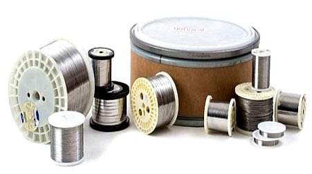 Coils of resistance wire